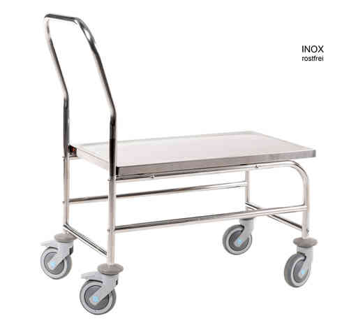 880x500xH965 Table cart 18/8 Inox