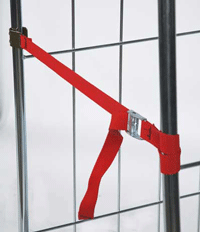 820 mm Spannband Textil Rot Hannover